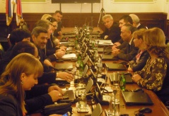 24. decembar 2014. Predsednik i članovi PGP sa Kinom u razgovoru sa ambasadorom NR Kine u Srbiji